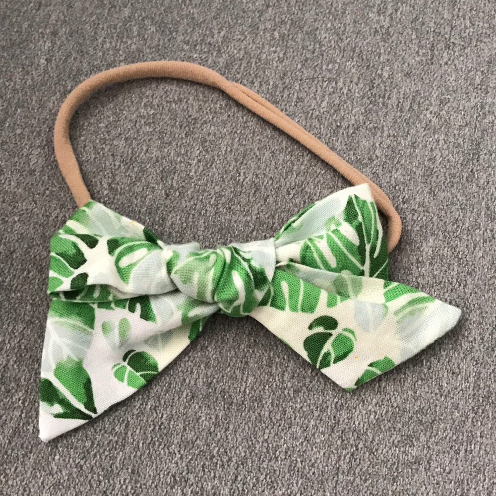 Little poppy co exclusive shop tropical bow